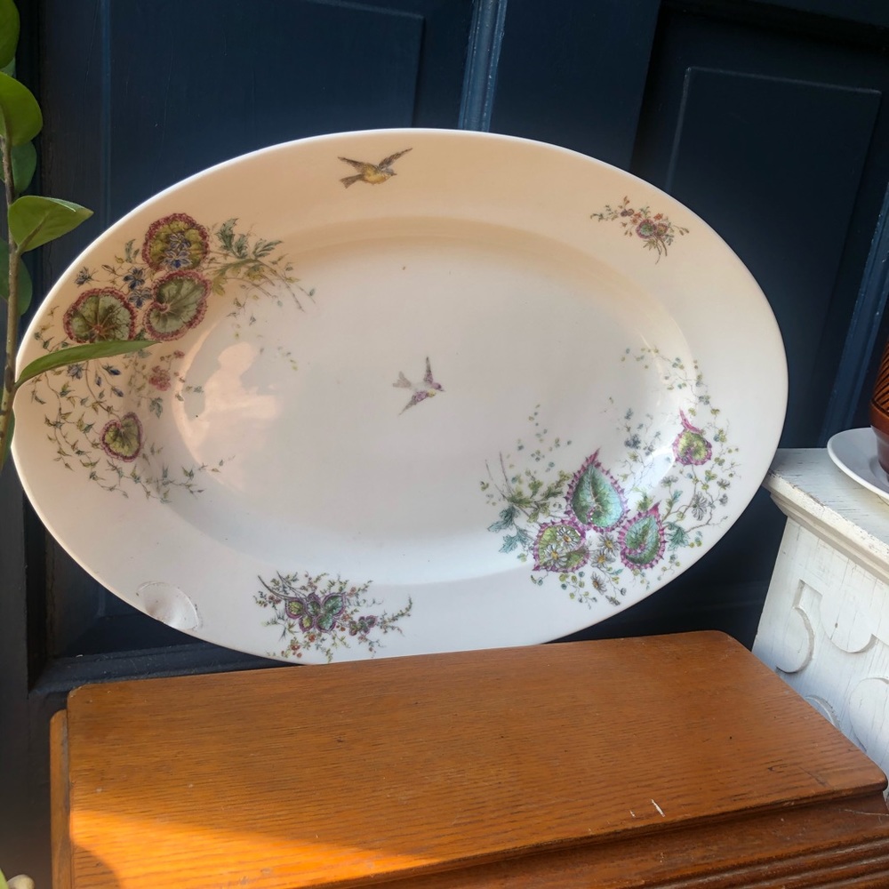 Antique Serving Plate